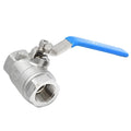 ASTM A216 WCB 2000PSI NPT 2pc Body Ball Valves