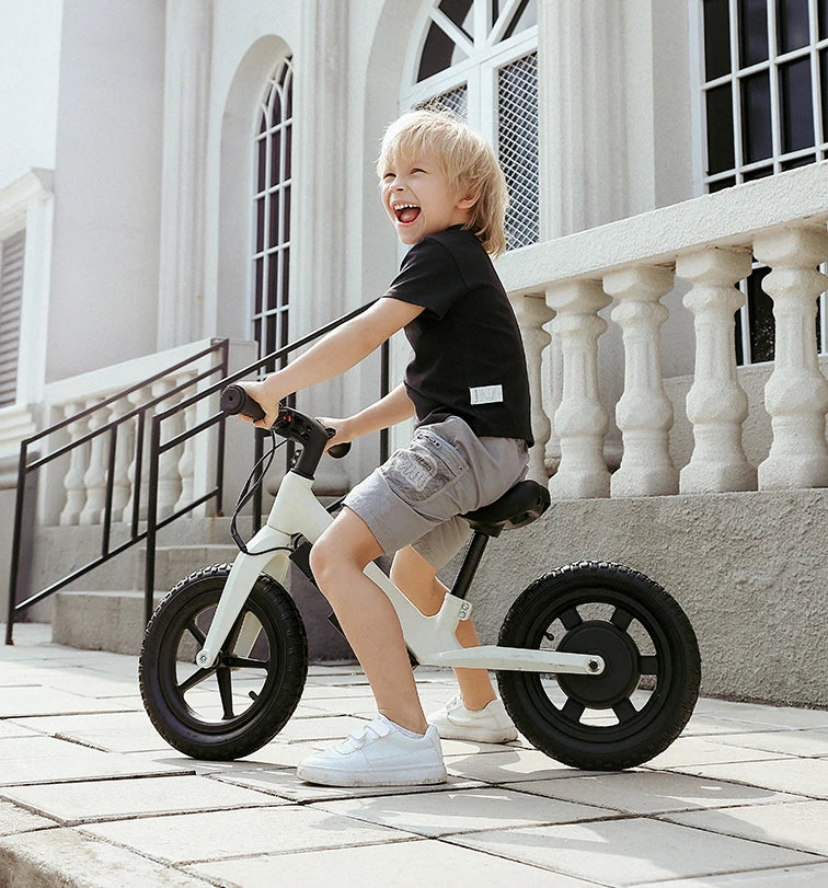 New Design Lithium Battery Kids Bike Electric Children No Pedal Riding Electric Bike for Kids