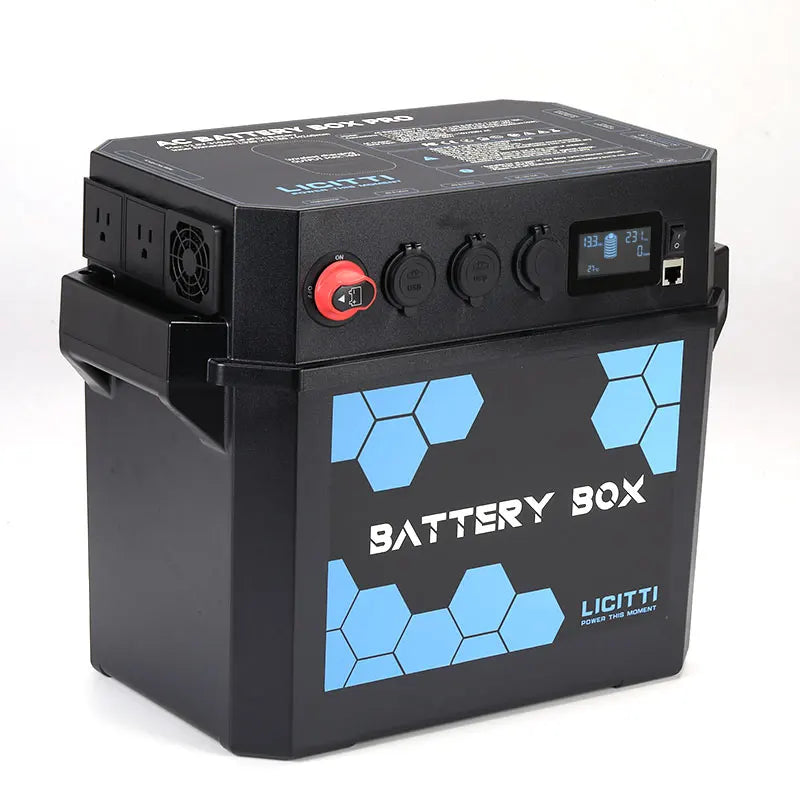 Licitti Diy OEM Replacement Empty Boxes for Lithium Batteries for RV Hiking 12V 100AH 200AH