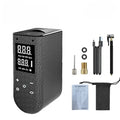 Portable Mini Electric Bicycle Air Pump Automatic Digital Display 100 PSI Scooter MTB Road Bike Tire Inflator Type-C Presta