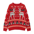 Christmas Unisex Style Sweaters Jacquard Letter Custom Knitwear Crew Neck Cotton Style Long Knit Sweater