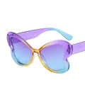 2024 New Fashion Retro Heart Frame Women Sunglasses Oversized Ladies Sunglasses