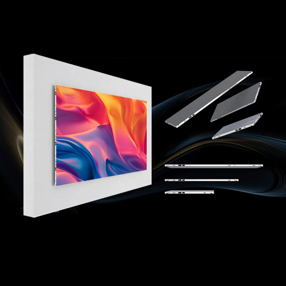 RAYBO High Refresh Ultra-Thin 4K 8K LED Panel Indoor Fixed HD Display Wall-Mounted Fine Pitch LED Screen for Retail Store Use