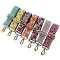 Meetee B-J195 3.8cm New Style Small Fresh Color Pattern Adjustable Crossbody Wide Shoulder Strap Bag Accessories