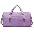 New Nylon Duffel Bag for Women with Sequin Pink Custom Waterproof Overnight Travel Tote