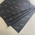 Custom Logo Printed Personalized Gift Jewelry Black Tissue Paper Packaging Paper