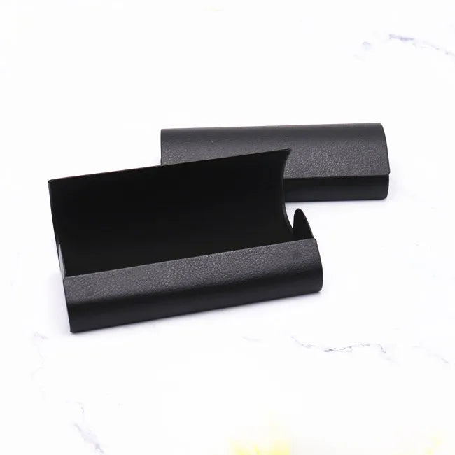 Glasses case Cleaning Cloth Hand-made Glasses case for Eye Glass Custom logo Optical Glasses Box
