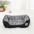 Featured Striped Cotton Pet Bed Soft Customized Modern Style Dogs&Cats Bed