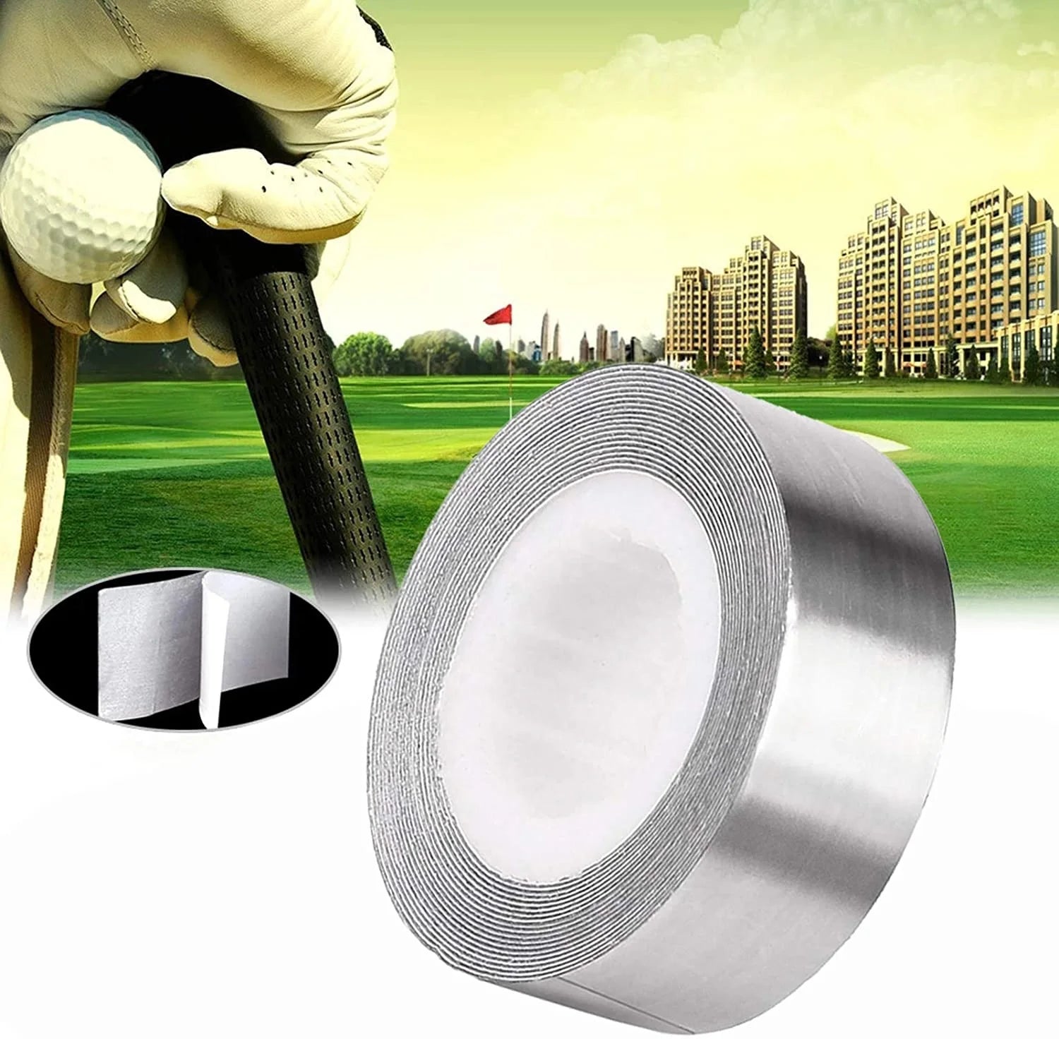 Hot Sales Portable Golf Clubs High Density Lead Tape Weight Self-Adhesion Driver Fairway Hybrid Iron Clubs Hybrid Iron Clubs