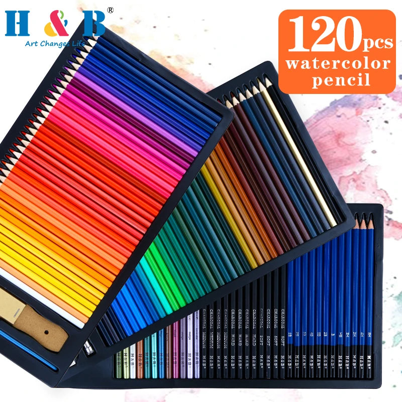 HB Professional 120pcs Colored Pencil MegaBDM