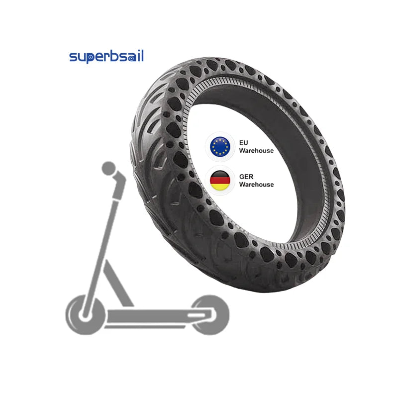 Superbsail 8.5 Inch Solid Tires Tubeless Honeycomb Electric Scooter Tire Skateboard Tyre Wheel for Xiaomi M365 Pro 1S Pro 2 Mi 3
