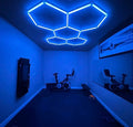 Bar & Home RGB Hexagon Light - Energy-Saving Durable Great for Ambiance & Party Lighting