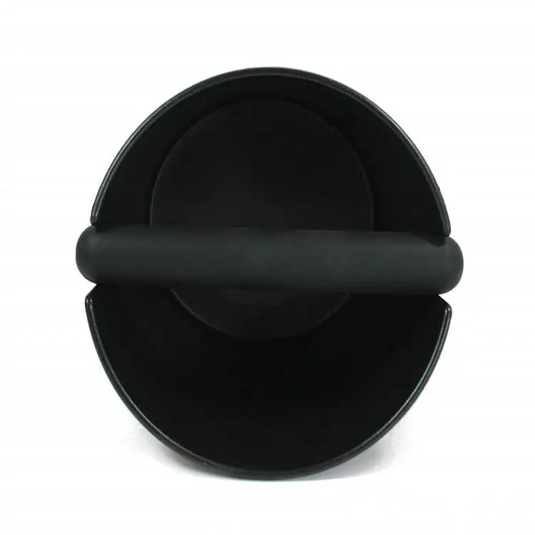100% Quality Control Coffee bar Knock Box Round  ABS Plastic Black Coffee Bucket
