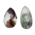 Natural Phantom Quartz Pendant Rock Green Ghost Crystal Healing