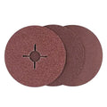 300pcs/carton 125mm Aluminium Oxide Fibre Sanding Discs for Angle Grinder 24 36 40 60 50 80 100 120 Grit