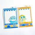 CNAWO Student Anime Printing Transparent Acrylic Photo Card Holo Lenticular Photocard