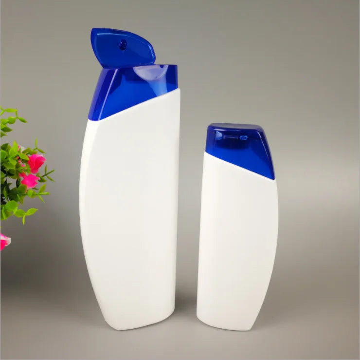 Low MOQ 200ml Screw Cap for HDPE Shampoo for Men Bottle with Screen Printing for Shampoo Conditioner Facial Cleanser & Lotion