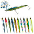 Hard Artificial Bait 105mm 30g ABS Plastic 3D Eyes Long Cast Wobblers Heavy Sinking Minnow Fishing Lure
