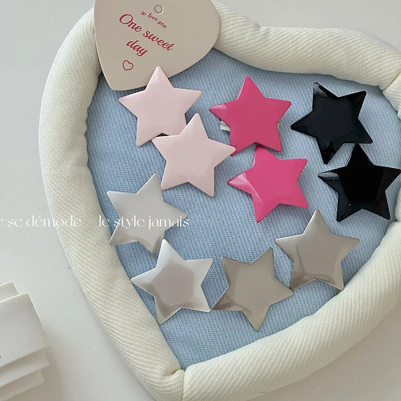 New Sweet Cool Design Star Shape Duckbill Hair Clip