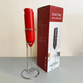 Wholesale Mini Automatic Electric Handheld Milk Frother Battery Operated Manual Beater Whisk Foam Maker Tea Coffee