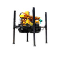 Pneumatic Drill Rig Portable Water Well Drilling Rigs for Sale Mining Crawler Drill Rig with Compressor