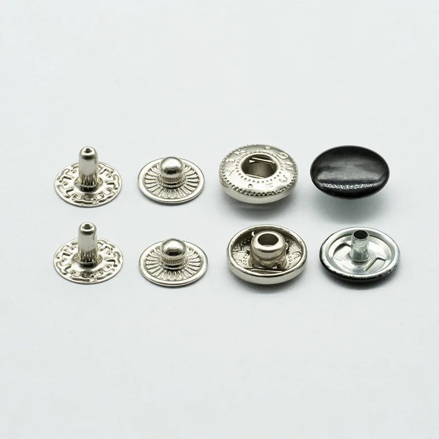 Direct Manufacturer Supply of Metal Four-Button Rust-Proof Pure Copper and Stainless Steel Custom  Metal Buttons for Jeans