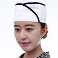 Adjustable Canteen Men Women Restaurant Waiter Work Hat Japanese Food Restaurant Cotton Polyester Custom logo Plain Chef Hat