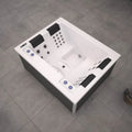 Modern 4-Person Square Jet Whirlpool Massage Hot Tub Quality Acrylic Outdoor Hydro Mini Spa SAA Certified for Garden Hotel Use