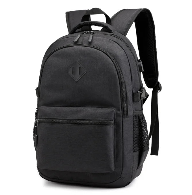New Style School Laptop Backpack with Usb Charging Port College Student Shoulder Bag Large Capacity Book Bag