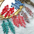New Arrival Colorful Seed Bead Earrings Handmade Fashion Long Boho Style Tassel Earrings for Women