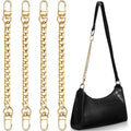 Purse Chain Strap Shoulder Cross Body Sling Purse Handbag Clutch Replacement Strap Comfortable Flat Extension Chains