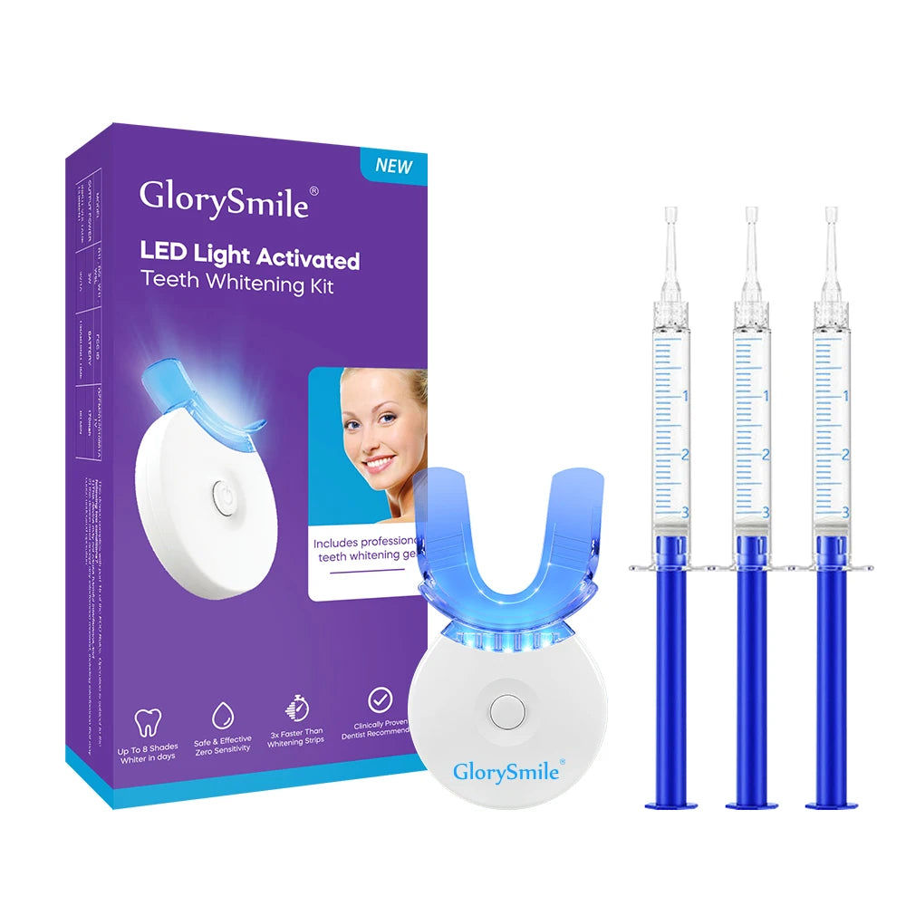 CE Approved Bright Smile Professional Teeth Whitening Kit Pritave Label Teeth Whitening Led Kit OEM