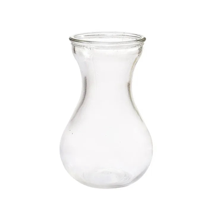 Manufacturers Hot Selling Simple Transparent Glass Vase Forplant Glass Container Home Decoration