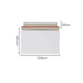 SealableHard6x8 Rigid Paperboard Envelopes A4 A5 C5 Express Rigid Self Sealing Envelope for Document Urgent Order Quick Shipment