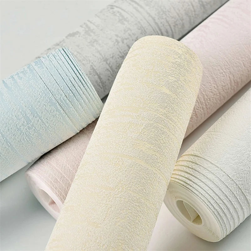 New 3D Relief Thickened Butterfly Non-Woven Wallpaper Floral Pattern for Bedroom Living Room Film & Television Background Wall