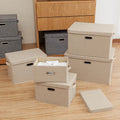 Minimalist Large Capacity Wardrobe Containers Stocked Foldable Storage Boxes With Lid for Clothes Organizer Toy Cleaning
