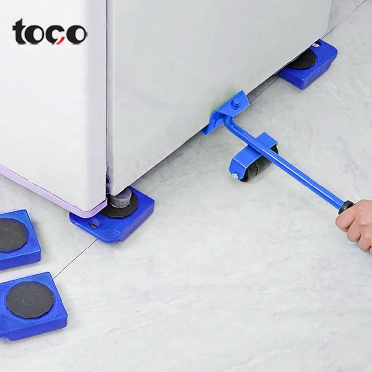 TOCO Durable Heavy Duty ABS+Steel Furniture Mover Lifter with 150kg Load Capacity Sliders & Rollers MegaBDM
