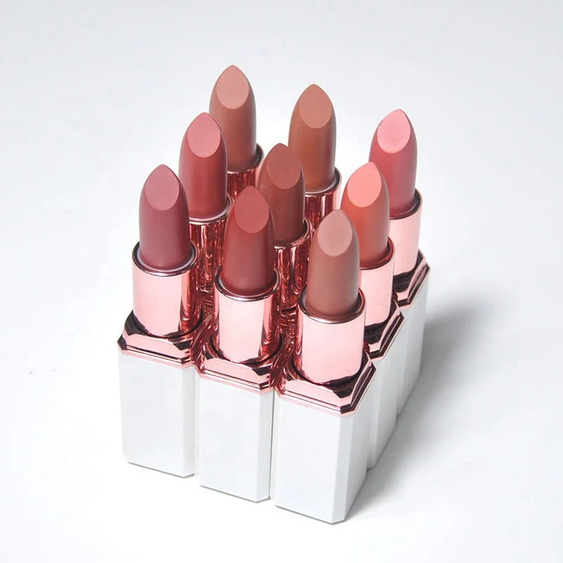 Wholesale Hot Selling Low Moq Luxury Natural Vegan Custom logo Lipsticks