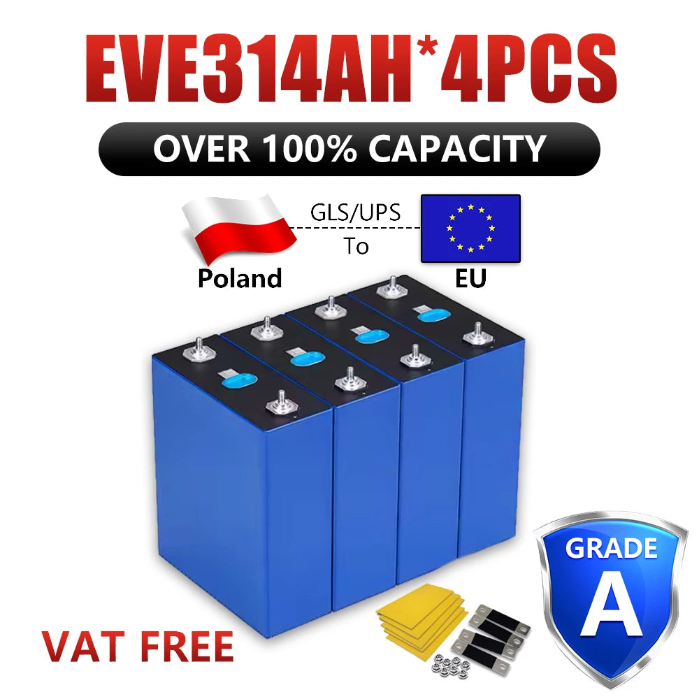 Best Seller Ship From Poland EVE MB31 314AH Free Shipping X 4pcs DDP EU STOCK