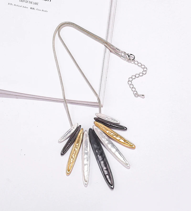 TongLing Vintage Necklace Jewelry Short Necklace Simple Geometric Necklace for Daily Accessories MegaBDM