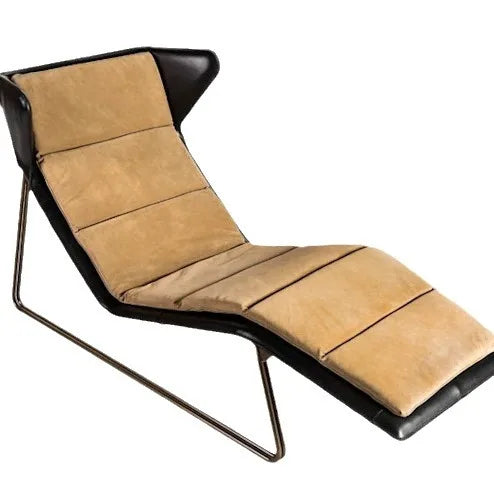 Italian Modern Nordic Style Single Sofa Chair Fabric Stainless Steel Chaise Lounge Tilting Birch Wood Frame Home Furniture