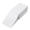 Private Round Product Paper Stickers Custom Size Small Shipping Paper Labels 100x150 4x6 Thermal Transparent Printing Label