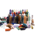 Wholesale Natural Crystal Crafts  Citrine Tower Healing Stones Rose Quartz Points 6-9cm Wand Points Spiritual