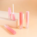 Factory Wholesale Unique Pink Lip Gloss Tubes Custom 4ml Plastic Container for Cosmetics
