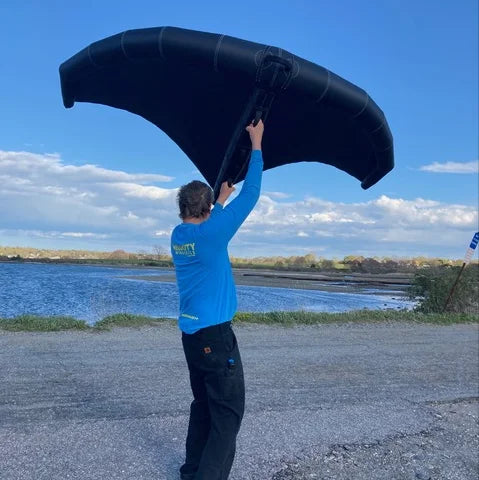 Water Skiing Inflatable Surfing Kite Flying Wing Handheld Kite Surfboard Wind Wing for Outdoor Water Sports Board Surfing