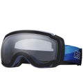 ROCKBROS Winter Ski Goggles Full Frame Double Lens Anti-fog Photochromic Snowboard Glasses