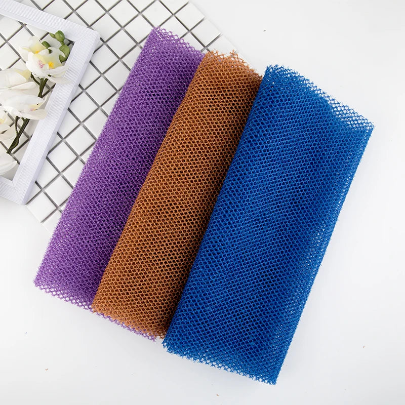 Long African Wash Net Bath Exfoliating Back Scrubber African Exfoliating Body Net Sponge towel