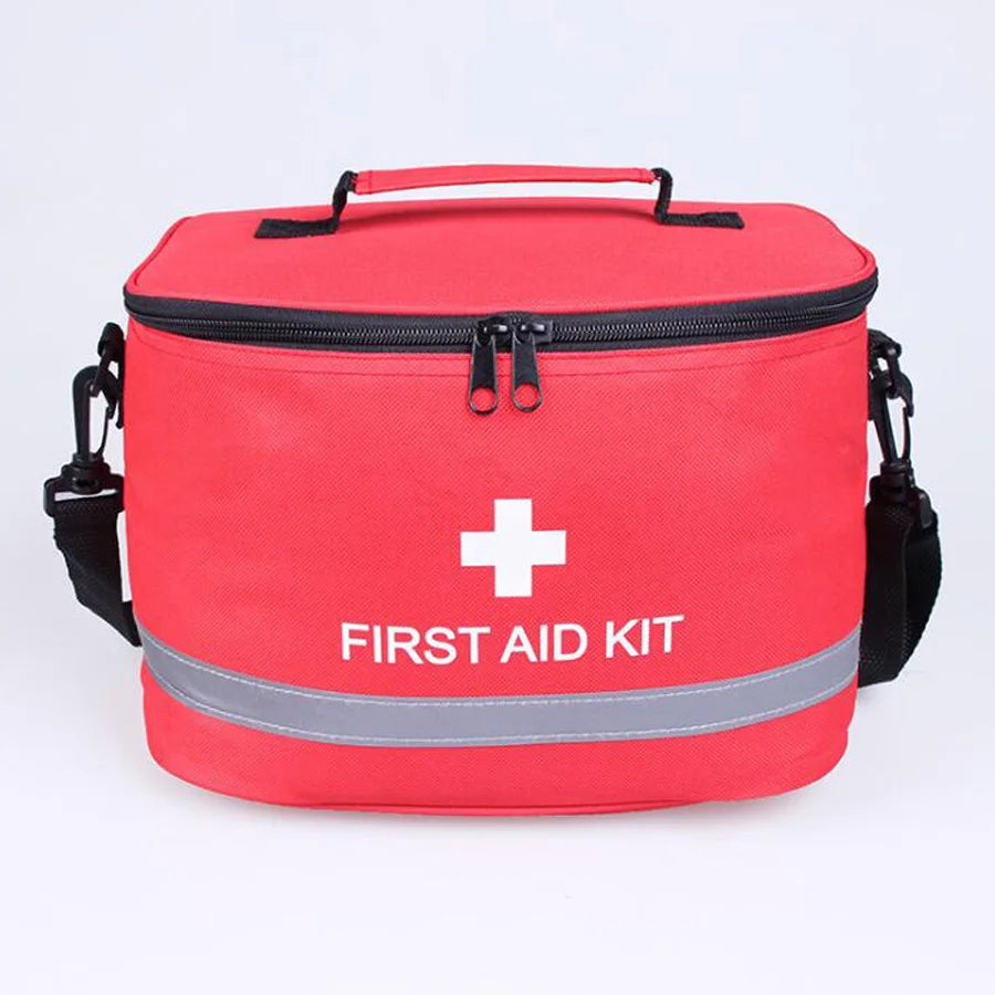 BSCI Factory Supply Emergency Supplies  Large Capacity First Aid Kit With Shoulder