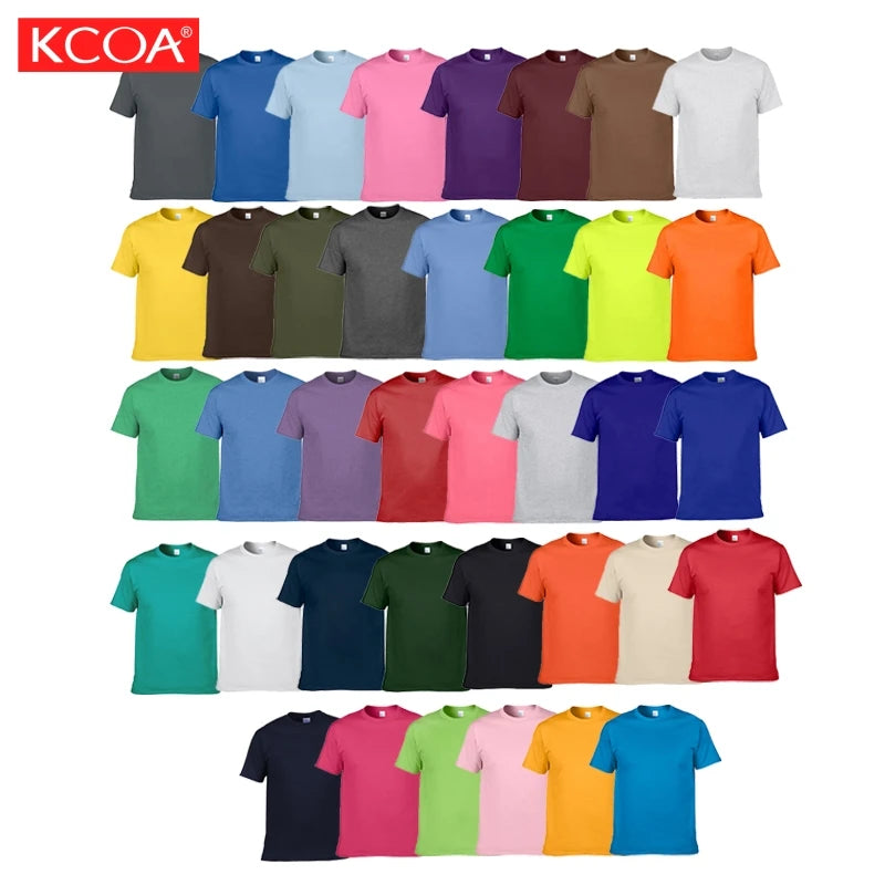 Custom Logo Hang Tag Neck Label High Quality Cotton Blank T Shirt