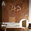 MUMU 3D High Durability Art Detail Divide Space Decorative Engraved Wave Hotel Suites  Wood Wall Panel